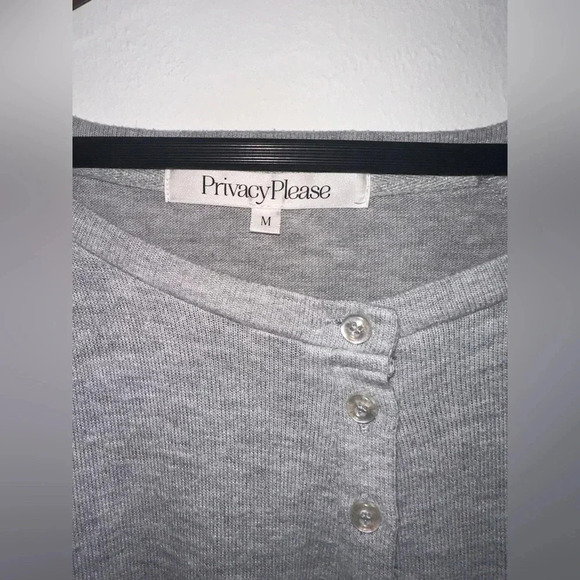 Privacy Please Simone Jumpsuit in Heather Gray sz M‎ - Picture 6 of 6